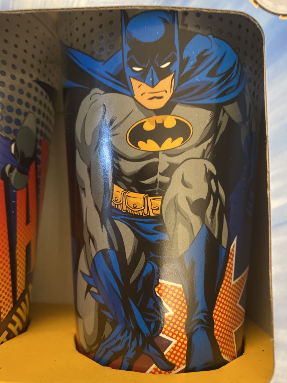 Batman Glasses Set Of 2 By Zak Designs  alcohol collectible [Barcode 707226856281] - Main Image 3