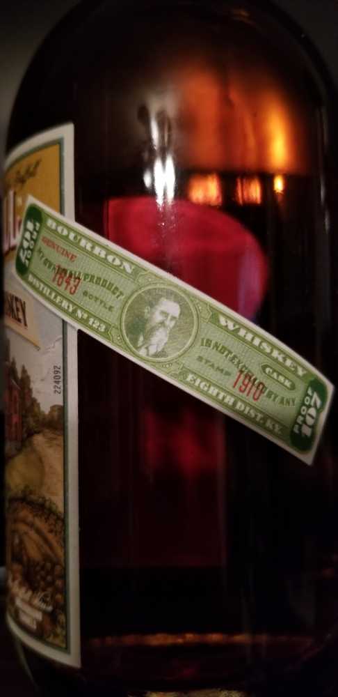 W.B. Saffell - The Americam Medicinal Sprits Co. (375 mL) alcohol collectible [Barcode 721059002943] - Main Image 2