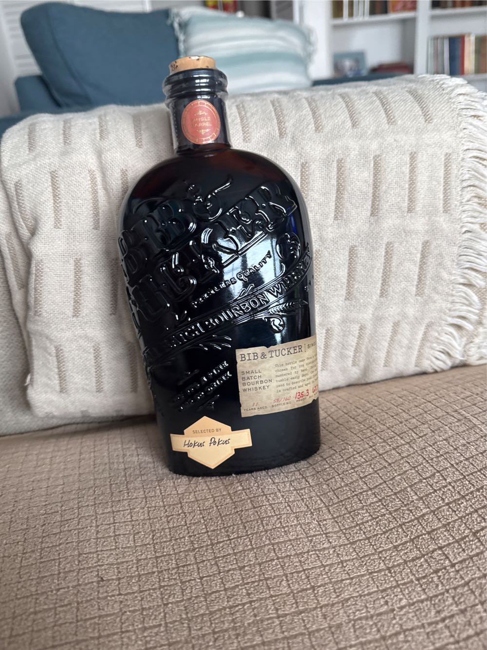 Bib & Tucker 11yr SB/BP ‘Hocus Pocus’ - George A Dickel & Co alcohol collectible [Barcode 031259003993] - Main Image 3