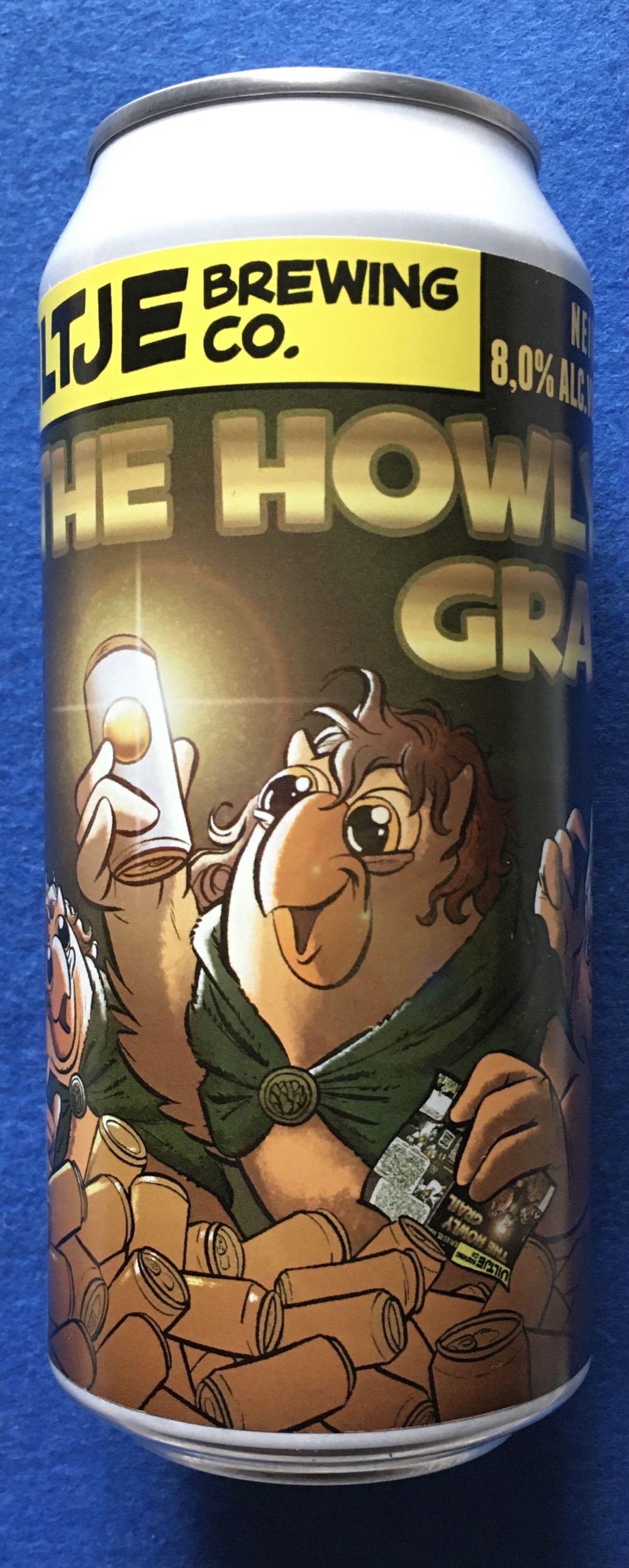 The Howly Grail - Uiltje Brewing Company (440 mL) alcohol collectible [Barcode 8719325540543] - Main Image 4