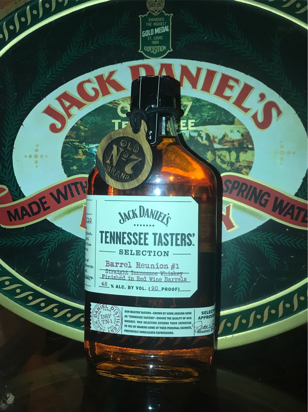 0 Tasters Barrel Reunion #1 2019 - Jack Daniel‘s Distillery (375 mL) alcohol collectible [Barcode 082184003992] - Main Image 4