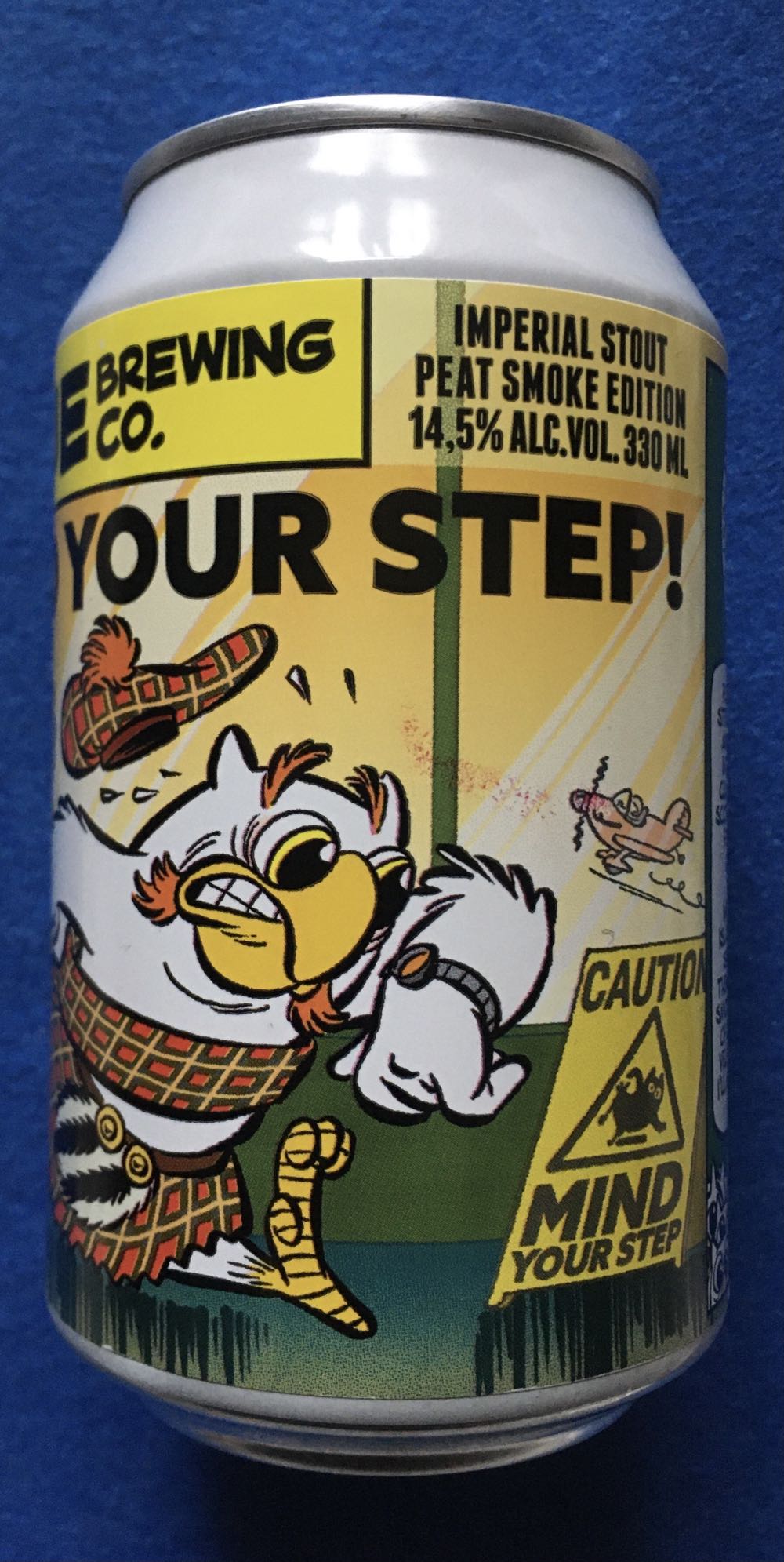 Mind Your Step! Peat Smoke Edition - Uiltje Brewing Company (330 mL) alcohol collectible [Barcode 8719325540673] - Main Image 2