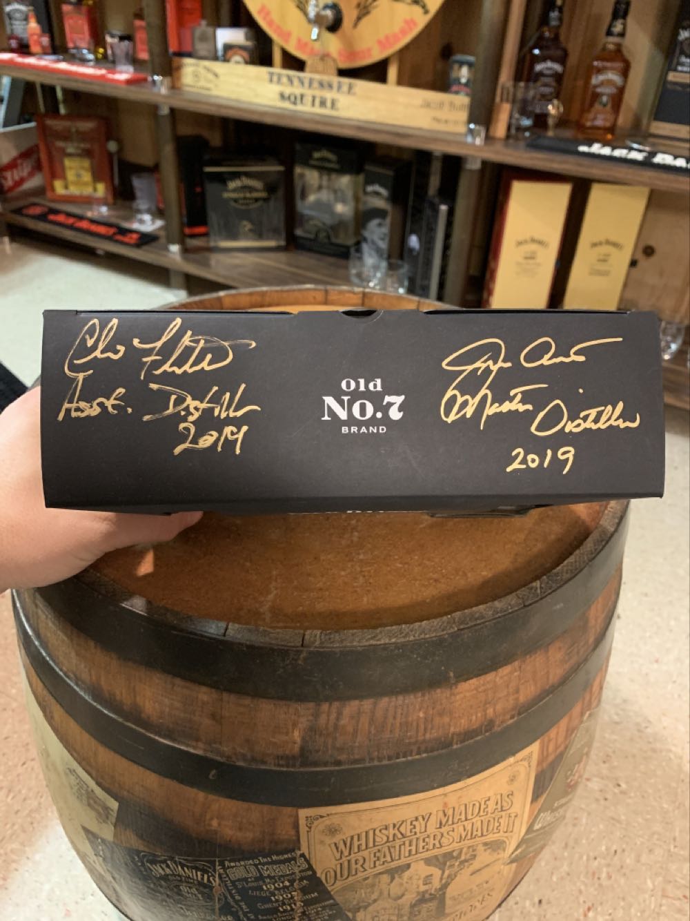 Before & After Mellowing ”2019” - Jack Daniels’ Distillery (375 mL) alcohol collectible [Barcode 082184204078] - Main Image 2