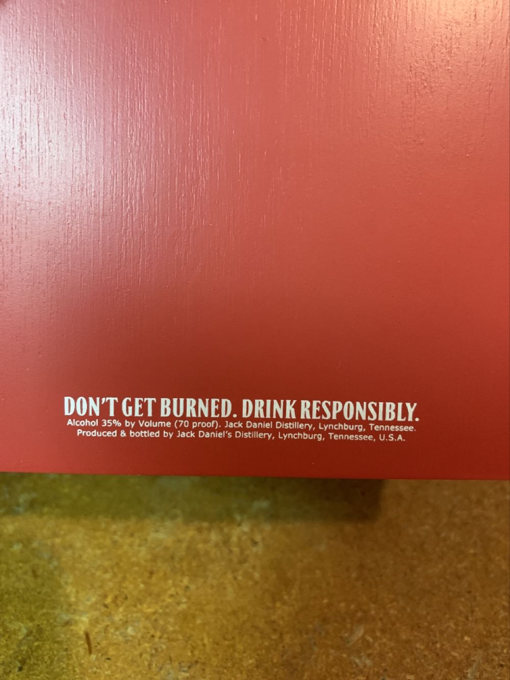 Fire Glorifier Break Glass - Jack Daniel‘s Distillery alcohol collectible - Main Image 3