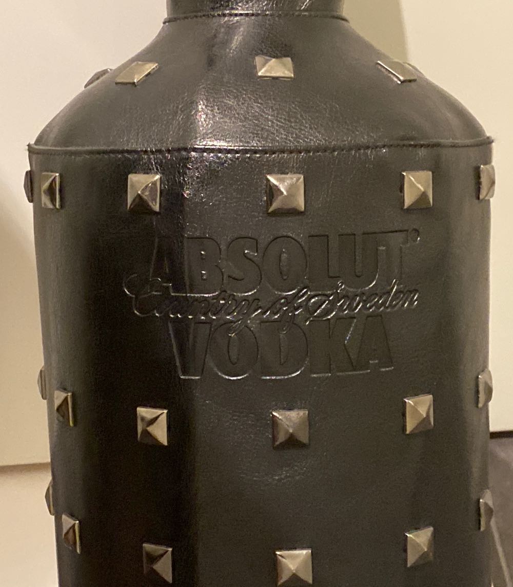 Absolut rock Edition - Dummy Bottle - The Absolut Company alcohol collectible - Main Image 2