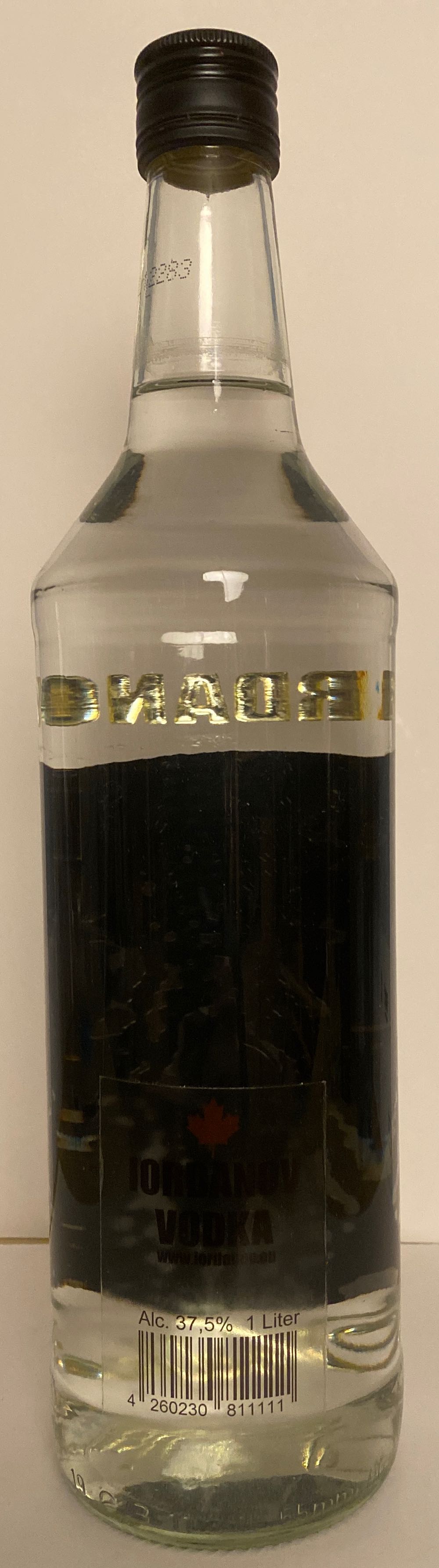 Iordanov Vodka - Iordanov (1000 mL) alcohol collectible [Barcode 4260230811111] - Main Image 2