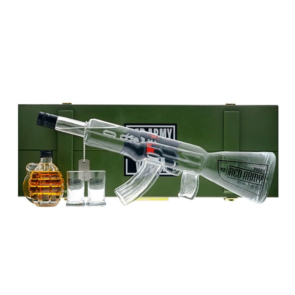 Russian Vodka Ak47 Gift Set  (800 mL) alcohol collectible - Main Image 2