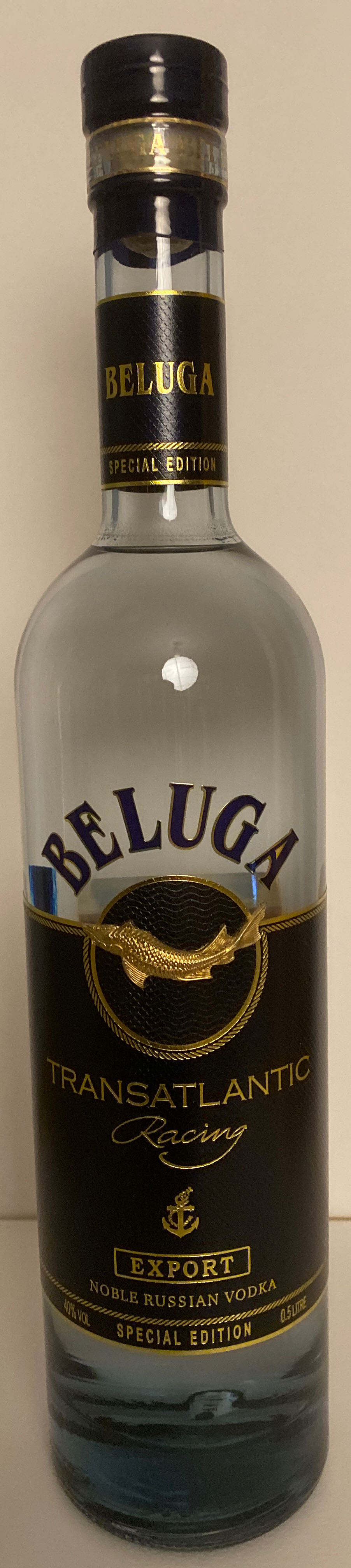 Beluga Transatlantic Racing 50cl - Mariinsk Distillery (500 mL) alcohol collectible [Barcode 4603928004387] - Main Image 3