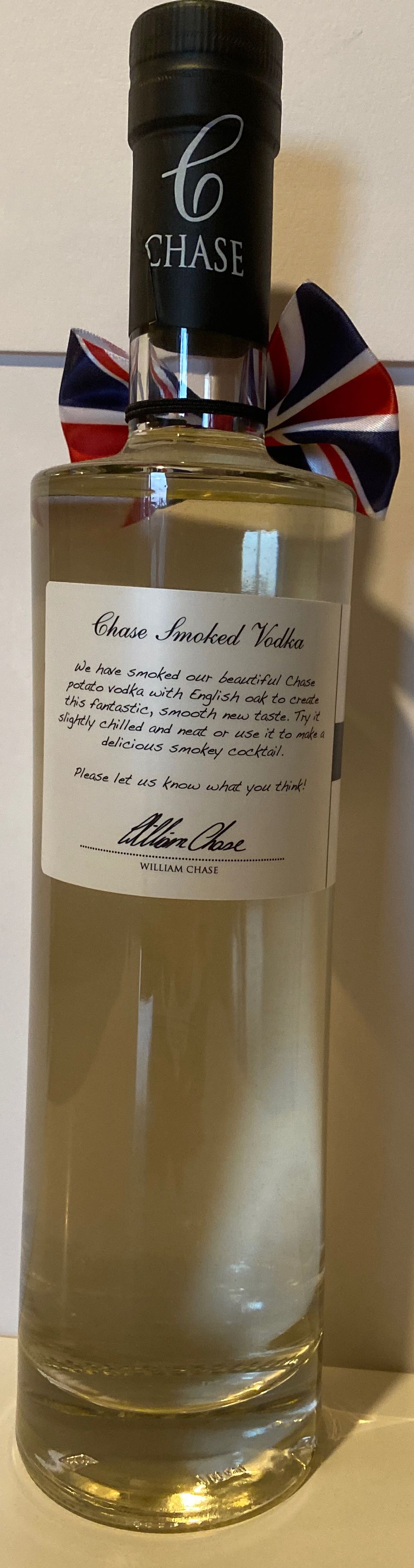 Chase Limited Edition English Oak Smoked Vodka - Chase Distillery (700 mL) alcohol collectible - Main Image 3