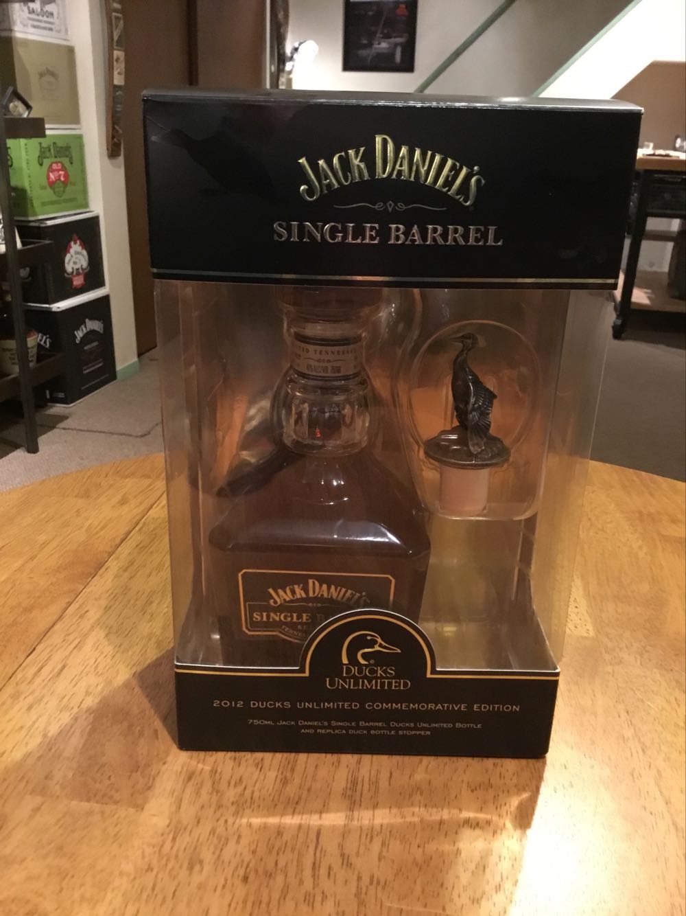 Ducks Unlimited 2012 Commemorative Edition - Jack Daniel Distillery (750 mL) alcohol collectible - Main Image 3