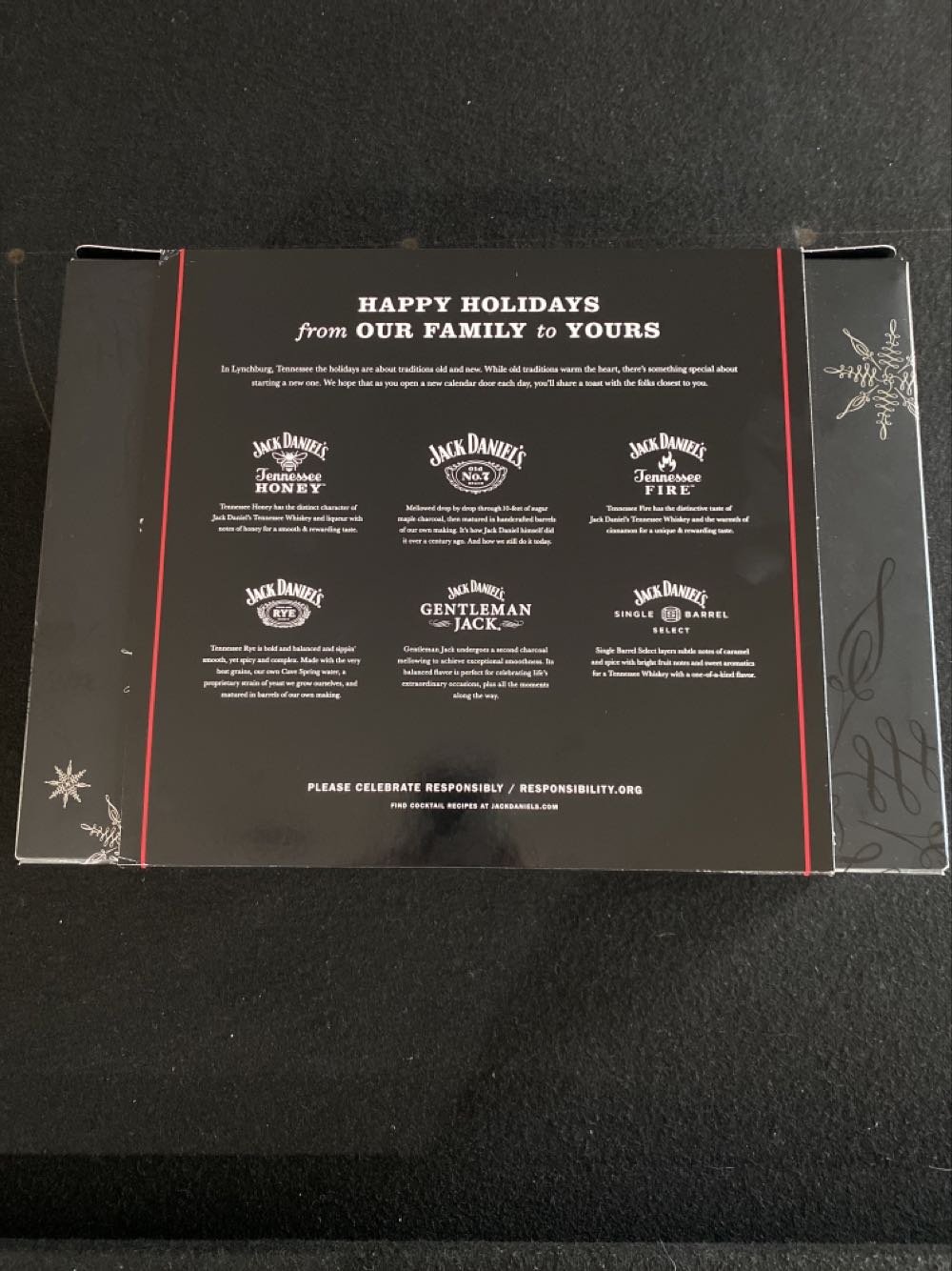 JD 2020 Advent Calendar - Jack Daniel Distillery alcohol collectible [Barcode 5099873219614] - Main Image 2