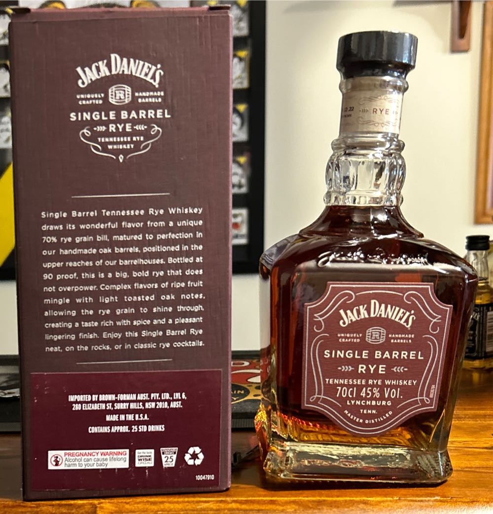 Single Barrel -- Rye - Jack Daniel’s Distillery, Lynchburg, TN (700 mL) alcohol collectible [Barcode 5099873007143] - Main Image 4