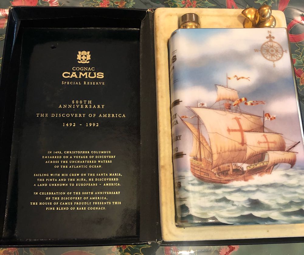 Camus Special Reserve , The Discovery Of America - Camus-Cognac (700 mL) alcohol collectible - Main Image 2