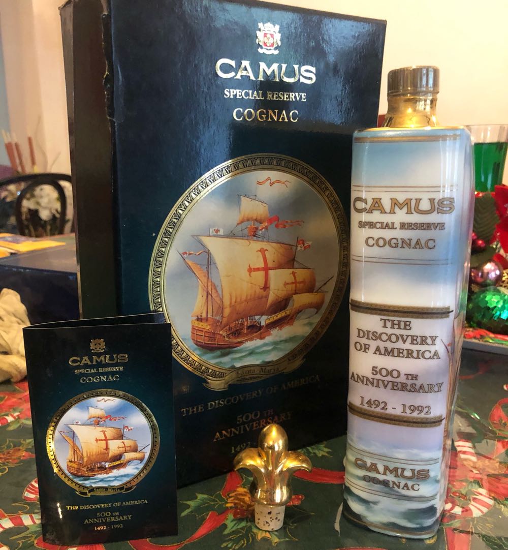 Camus Special Reserve , The Discovery Of America - Camus-Cognac (700 mL) alcohol collectible - Main Image 3