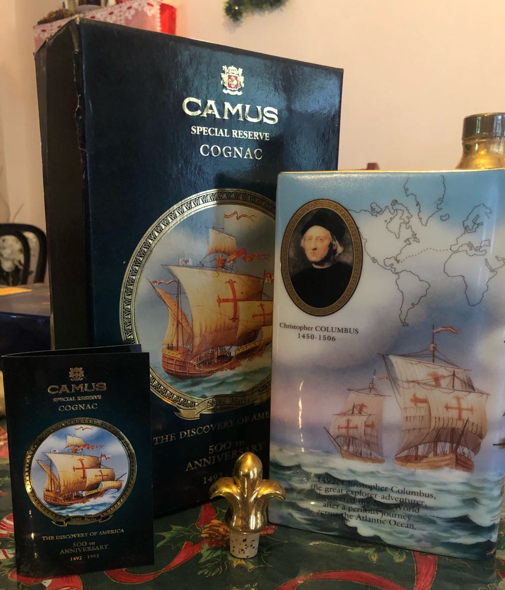 Camus Special Reserve , The Discovery Of America - Camus-Cognac (700 mL) alcohol collectible - Main Image 4