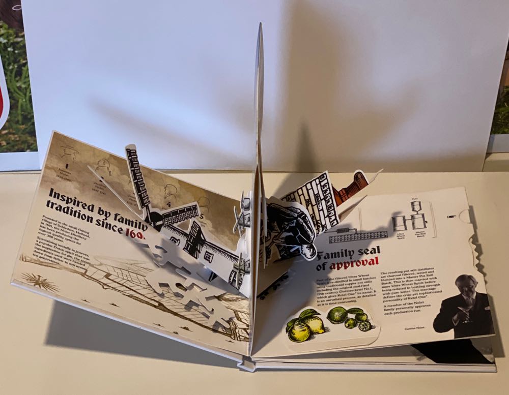 Ketel One 3D Promotional Book - Ketel One alcohol collectible - Main Image 2