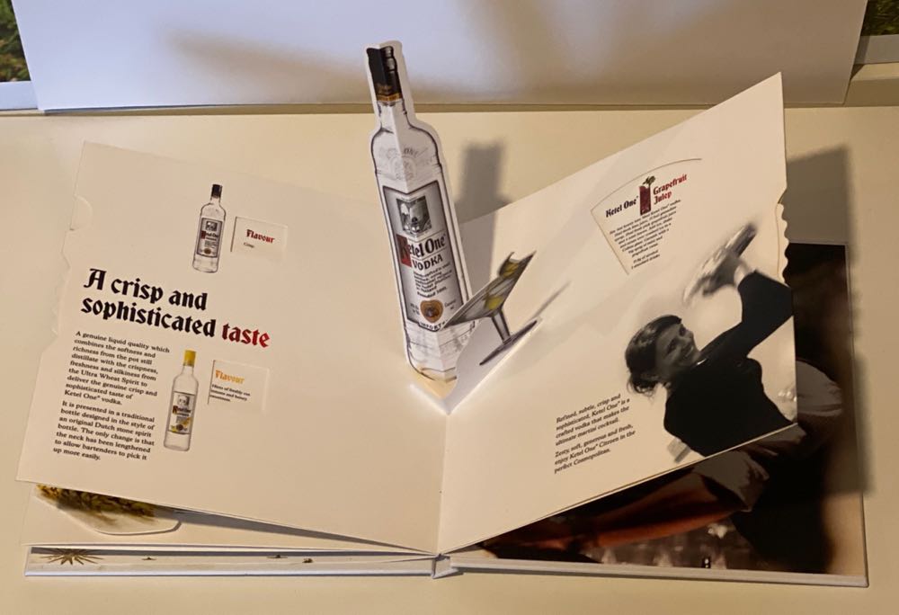Ketel One 3D Promotional Book - Ketel One alcohol collectible - Main Image 3