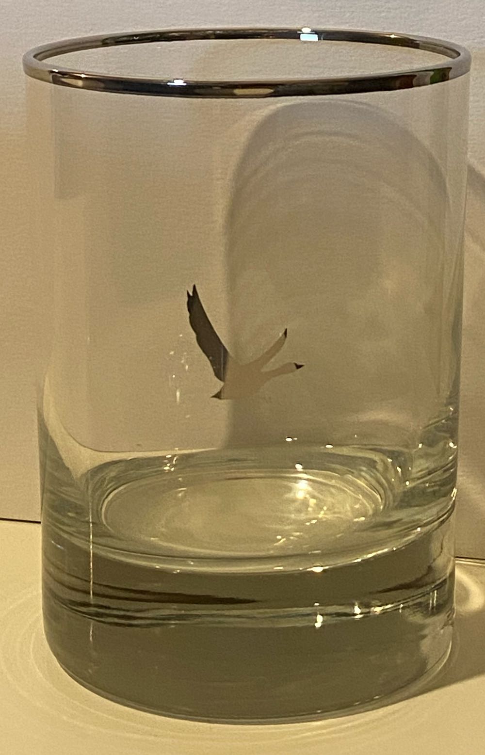 Grey Goose Gift Box With 6 Glasses With Silver Rim - Grey Goose SAS alcohol collectible - Main Image 3