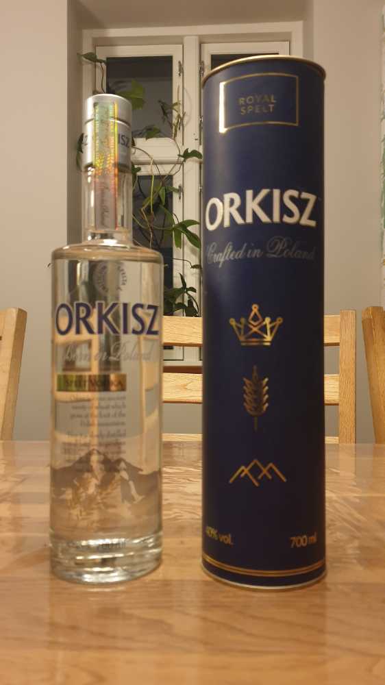 Orkisz Spelt Vodka 700ml 40% Poland - Polmos Lubin (700 mL) alcohol collectible [Barcode 5902573003851] - Main Image 3