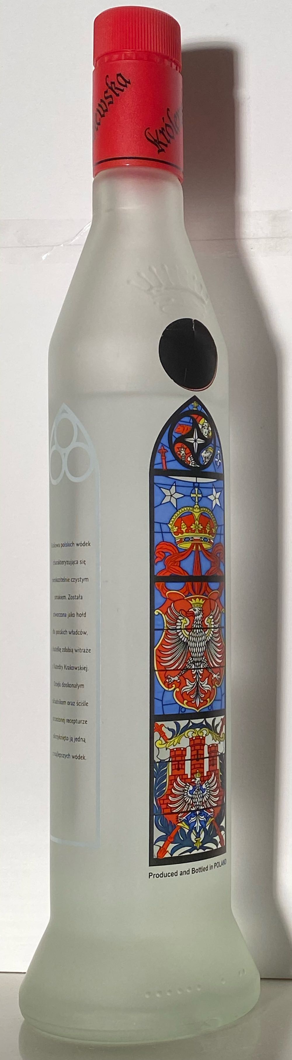 Królewska Wódka - Polmos Lancut S.A. (700 mL) alcohol collectible [Barcode 5900226005740] - Main Image 2