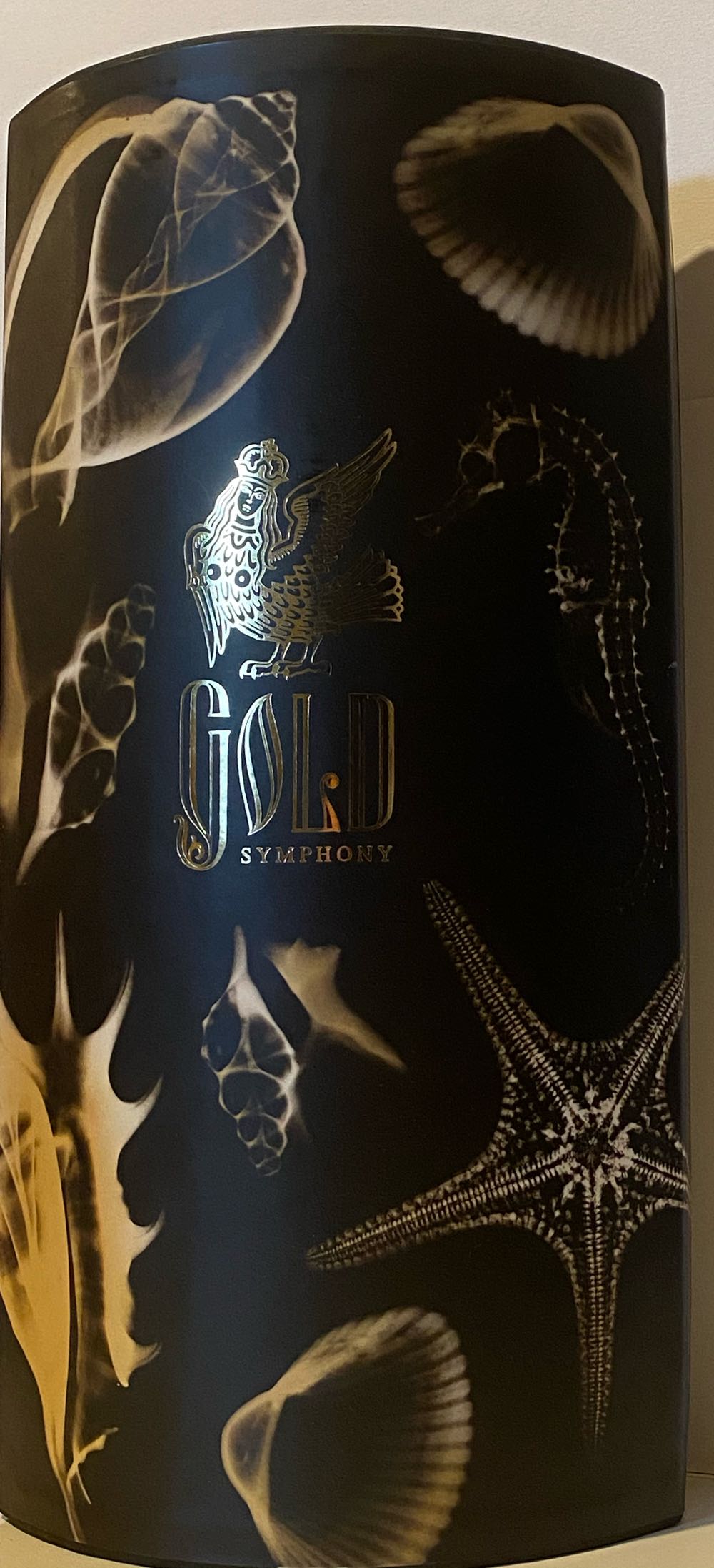 Gold Symphony Vodka  (700 mL) alcohol collectible - Main Image 2
