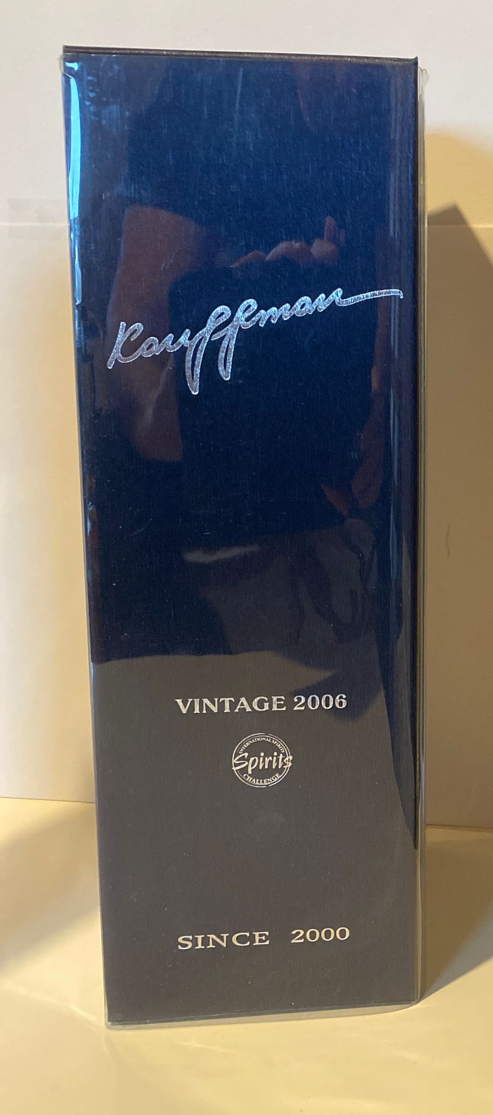 Kauffman Collection Special Vintage 2006 - Kauffman (700 mL) alcohol collectible [Barcode 4601125032264] - Main Image 3