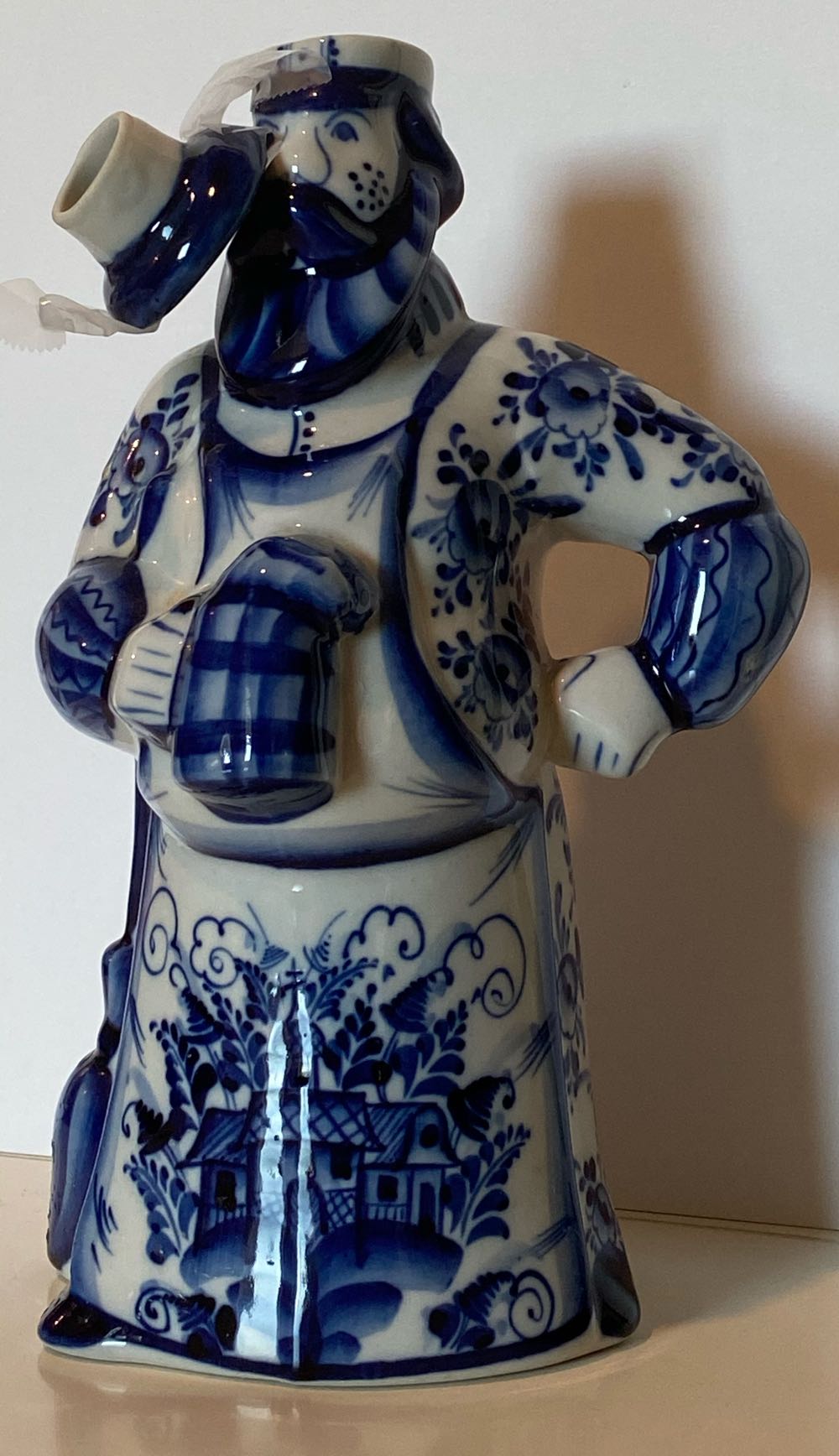 Porcelain Bottle For Vodka  alcohol collectible - Main Image 3