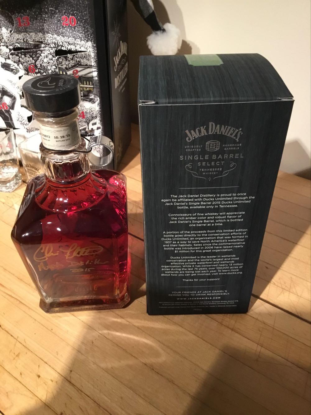 Ducks Unlimited 2015 - Jack Daniel Distillery (750 mL) alcohol collectible - Main Image 3