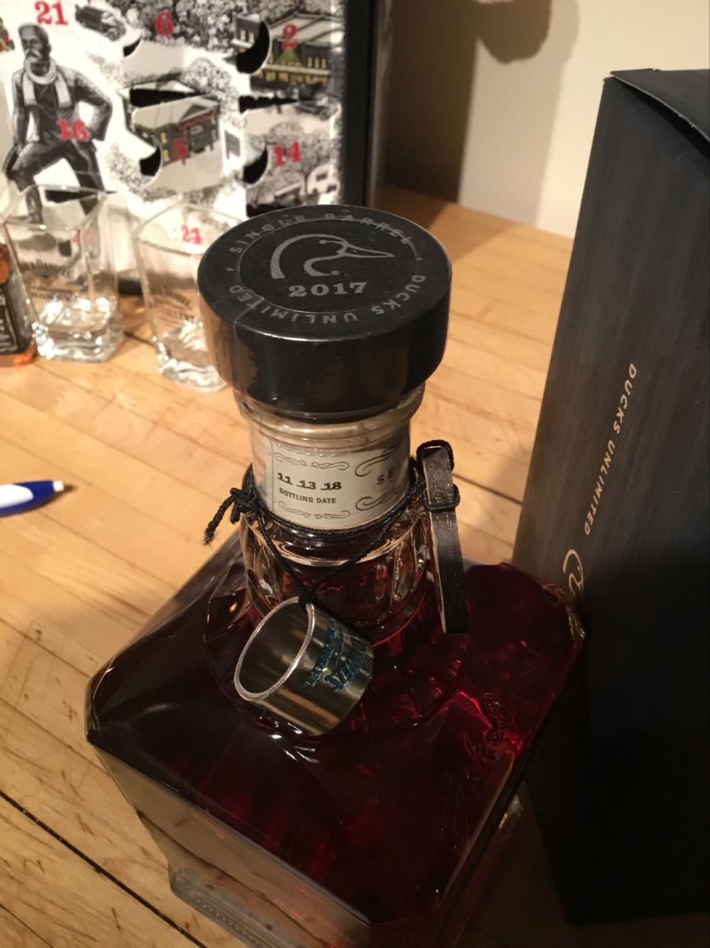 Ducks Unlimited 2017  - Jack Daniel Distillery (750 mL) alcohol collectible - Main Image 2