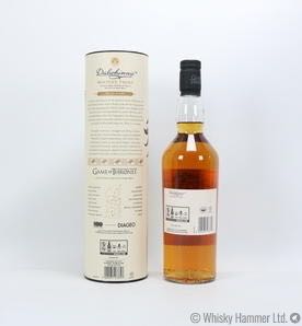 G.O.T House Stark - Dalwhinnie Winter’s Frost - The Dalwhinnie Distillery (750mL) alcohol collectible [Barcode 088076183032] - Main Image 2