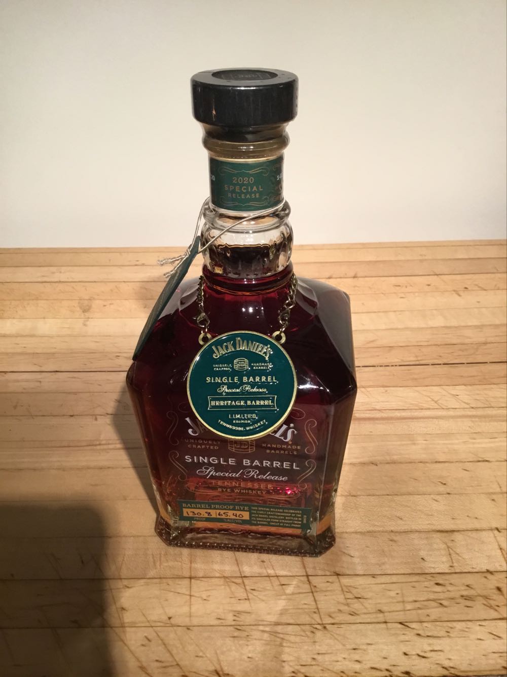 Jack Daniels Special Release Barrel Proof Rye - Jack Daniel Distillery (750 mL) alcohol collectible [Barcode 082184005040] - Main Image 3