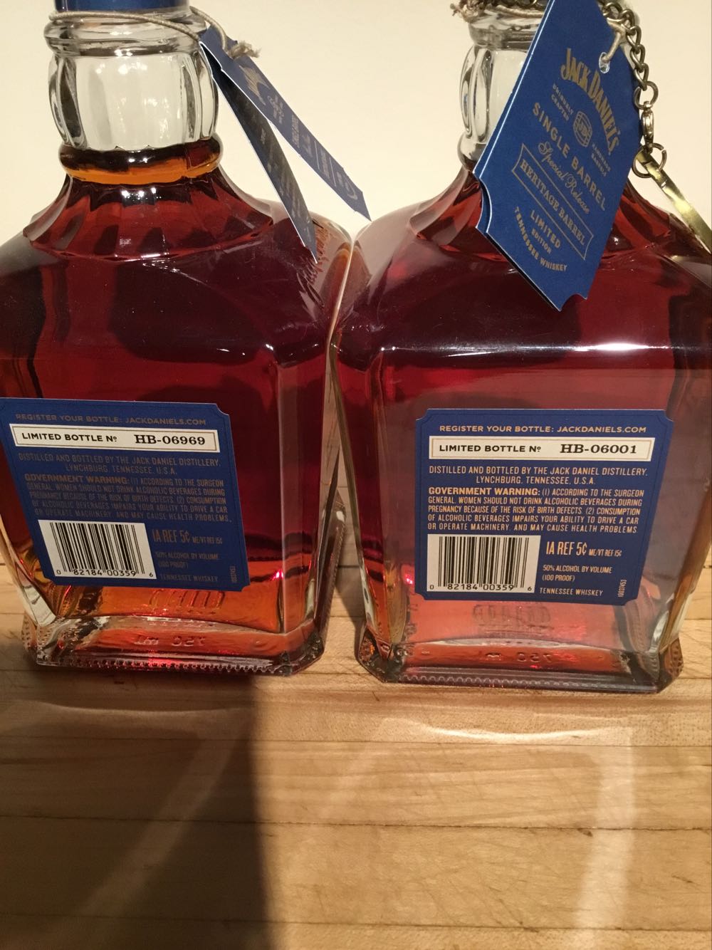 Heritage Single Barrel  2018 Special Reserve - Jack Daniel Distillery (750 mL) alcohol collectible - Main Image 2