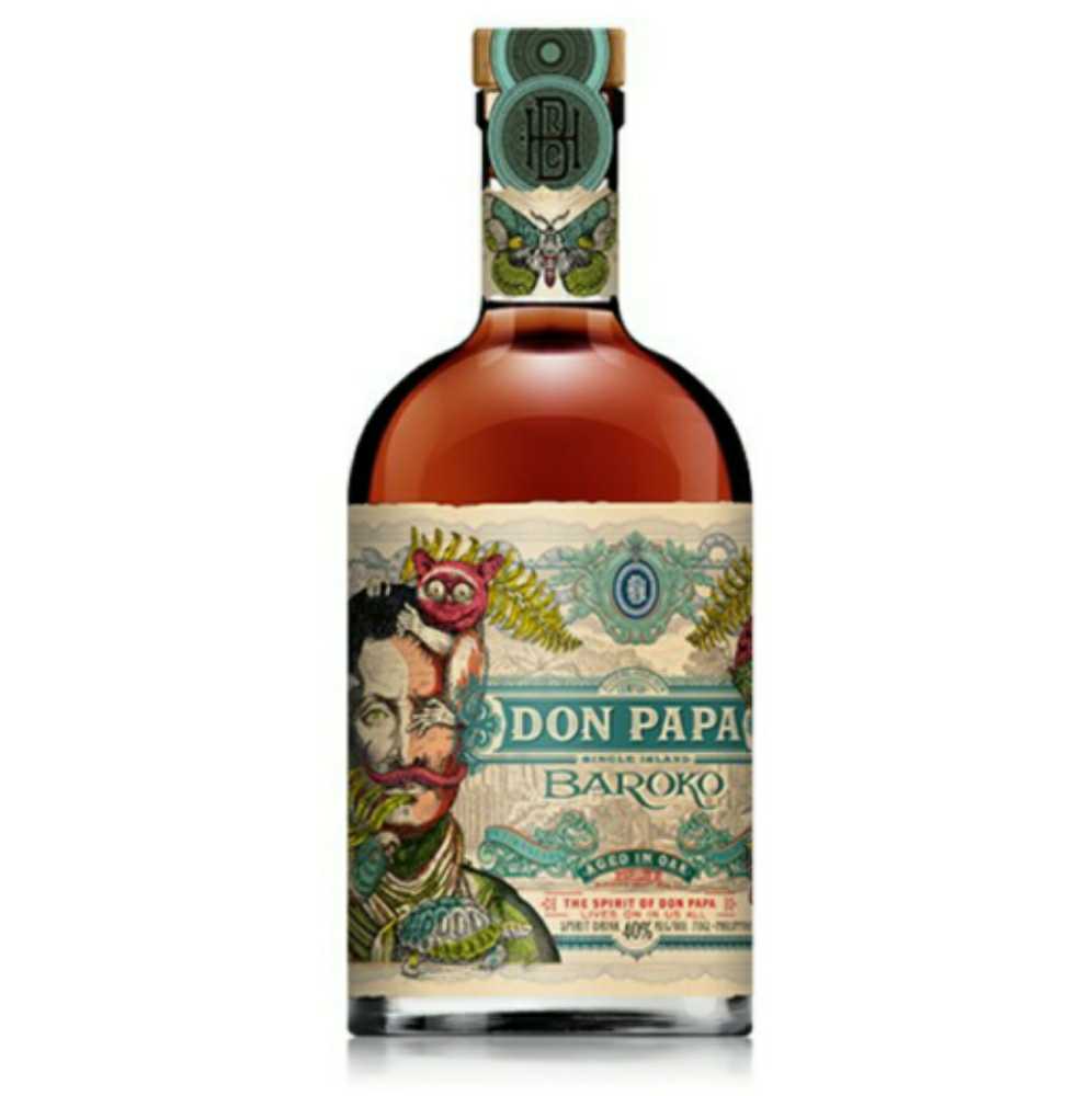 Don Papa Baroko - Bleeding Heart Rum Company (0.7 L) alcohol collectible [Barcode 4809015157480] - Main Image 2