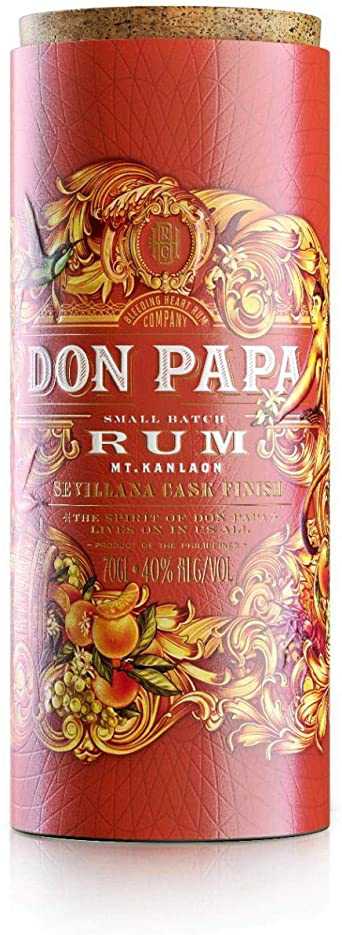 Don Papa Sevillana Cask Finish - Bleeding Heart Rum Company (0.7 L) alcohol collectible [Barcode 4809015157237] - Main Image 3