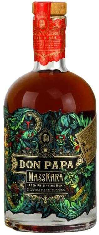 Don Papa Masskara - Bleeding Heart Rum Company (700 mL) alcohol collectible [Barcode 4809015157183] - Main Image 2