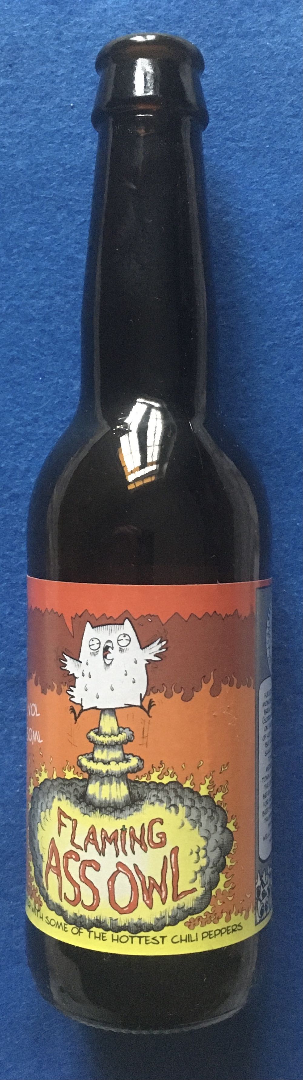 Flaming Ass Owl - Uiltje Brewing Company (330 mL) alcohol collectible [Barcode 8717953156471] - Main Image 2
