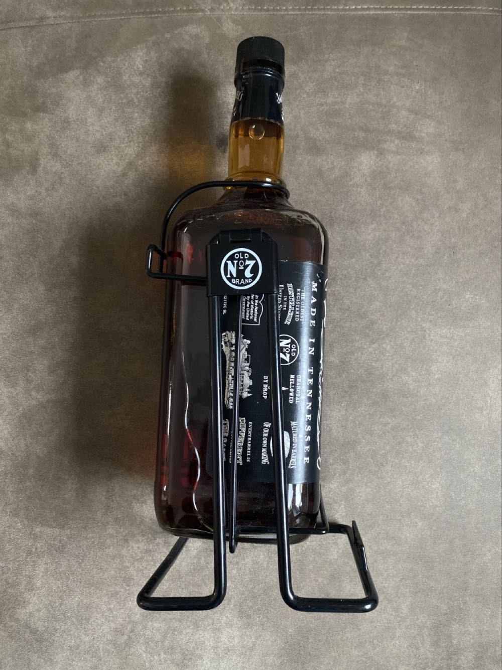 Jack Daniels 3L w/ Box (US) - Jack Daniel’s Distillery, Lynchburg, TN (3 L) alcohol collectible [Barcode 082184083598] - Main Image 4