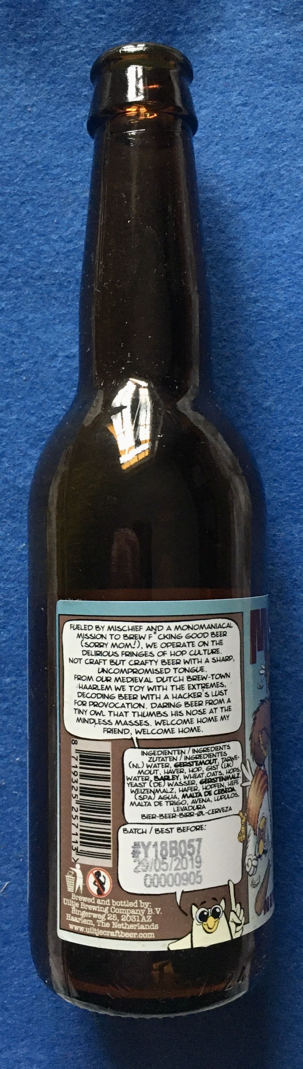 Mosaic Mammoth - Uiltje Brewing Company (330 mL) alcohol collectible [Barcode 8719325257113] - Main Image 3