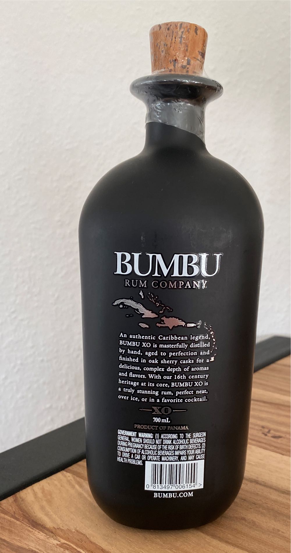 Bumbu XO - Bumbu Rum Company (0.7 L) alcohol collectible [Barcode 813497006154] - Main Image 4