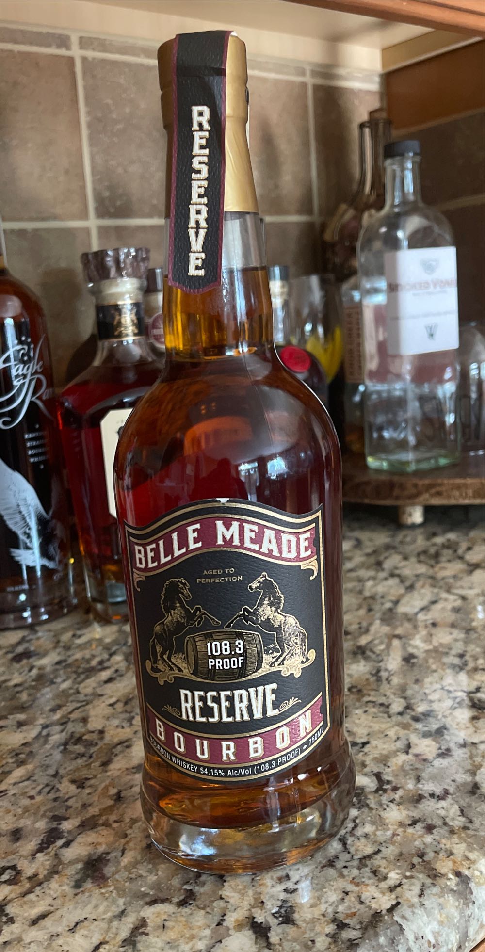 Belle Meade Cask Strength Reserve - Nelson’s Green Brier Disrillery (750mL) alcohol collectible [Barcode 602938786669] - Main Image 4