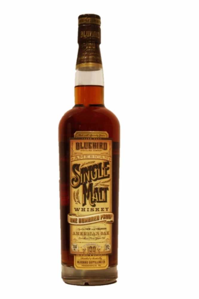 Bluebird American Single Malt - Bluebird Distilling Co (750 mL) alcohol collectible [Barcode 864926000199] - Main Image 2