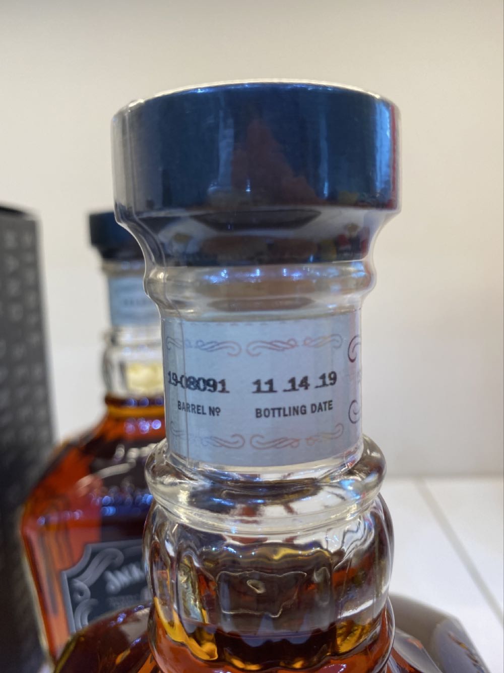 Jack Daniel’s Single Barrel Select Volunteer State Squires #2 - Jack Daniel’s Distillery, Lynchburg, TN (750 mL) alcohol collectible [Barcode 082184087008] - Main Image 4