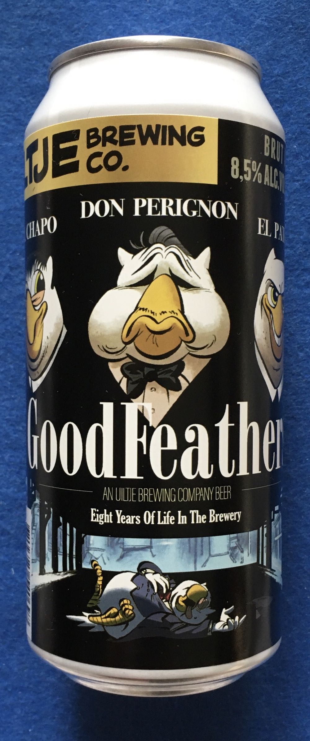 Good Feathers - Uiltje Brewing Company (440 mL) alcohol collectible [Barcode 8719325540697] - Main Image 4