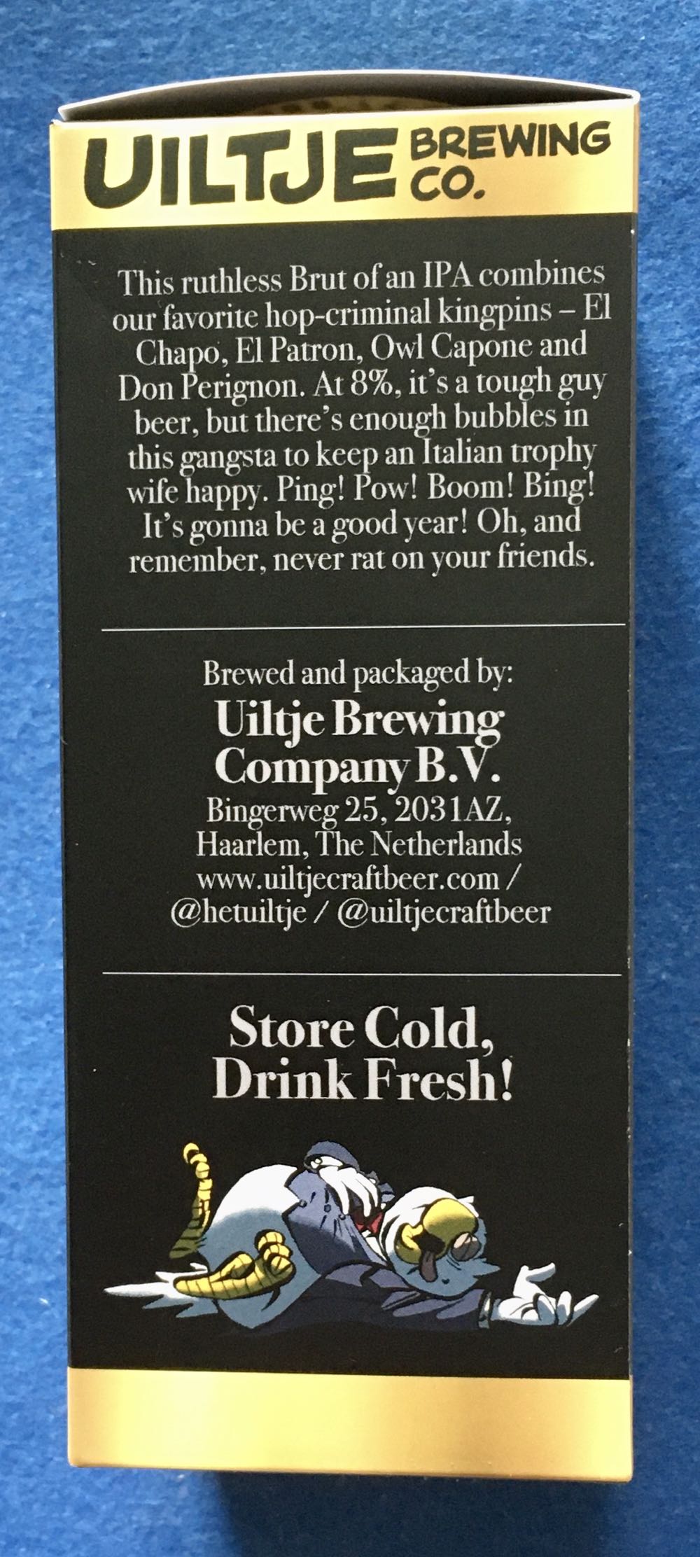 Good Feathers - Uiltje Brewing Company (440 mL) alcohol collectible [Barcode 8719325540697] - Main Image 4