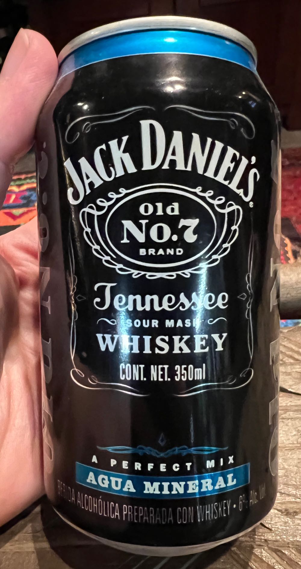 Soft Drink Agua Mineral Mexico - Jack Daniel’s Distillery, Lynchburg, TN (350 mL) alcohol collectible [Barcode 082184000519] - Main Image 4