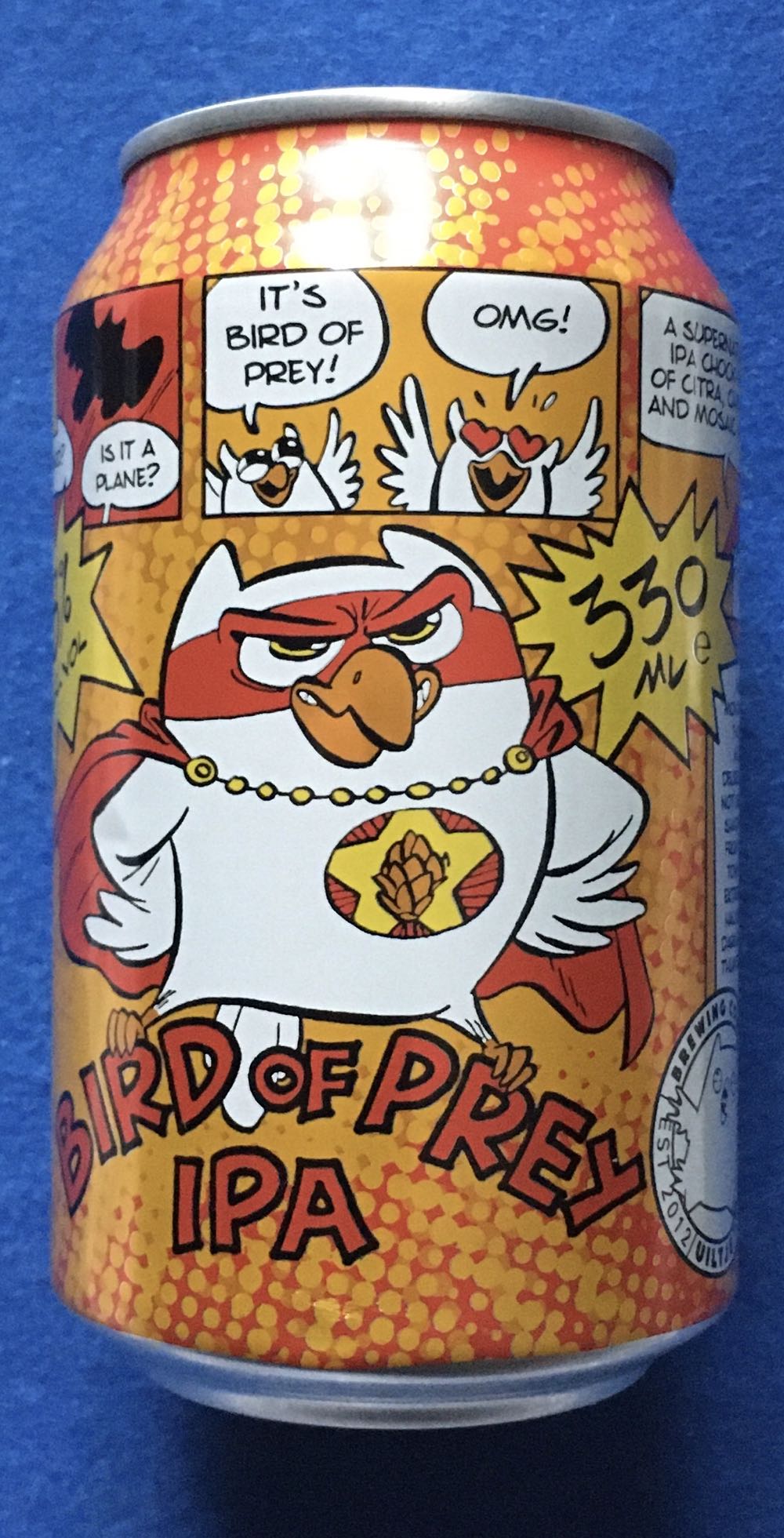 Bird Of Prey - Uiltje Brewing Company (330 mL) alcohol collectible [Barcode 8719325257496] - Main Image 2