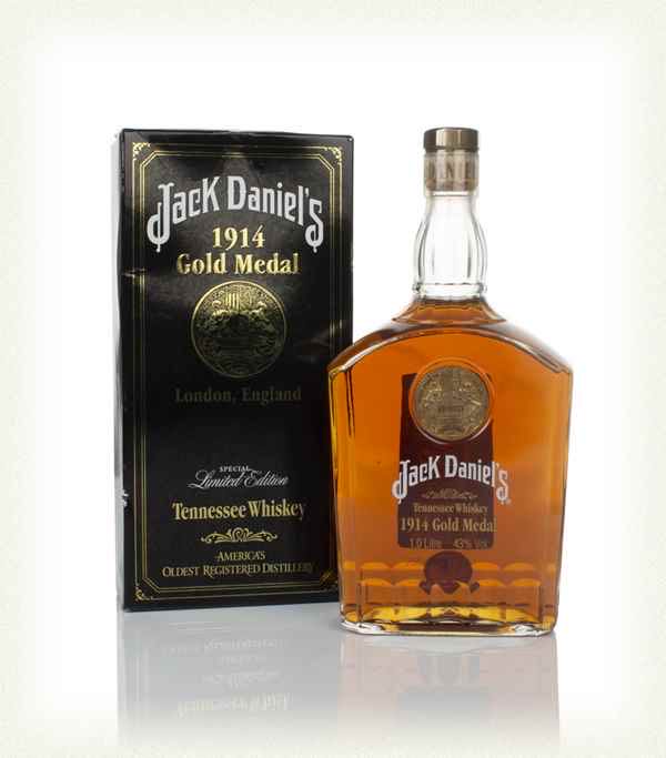1914 Gold Medal - Jack Daniel Distillery (1 L) alcohol collectible [Barcode 5099873086933] - Main Image 2