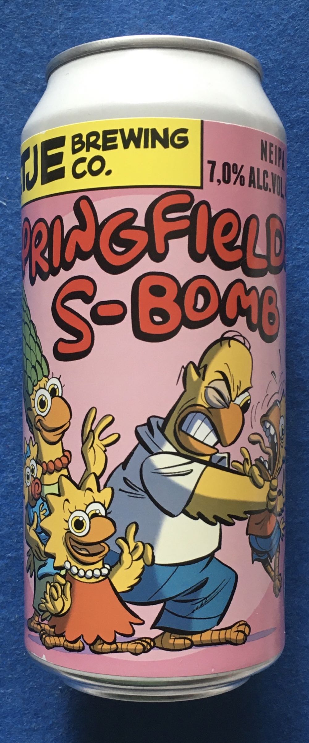 Springfields S-bomb - Uiltje Brewing Company (440 mL) alcohol collectible [Barcode 8719325540611] - Main Image 4