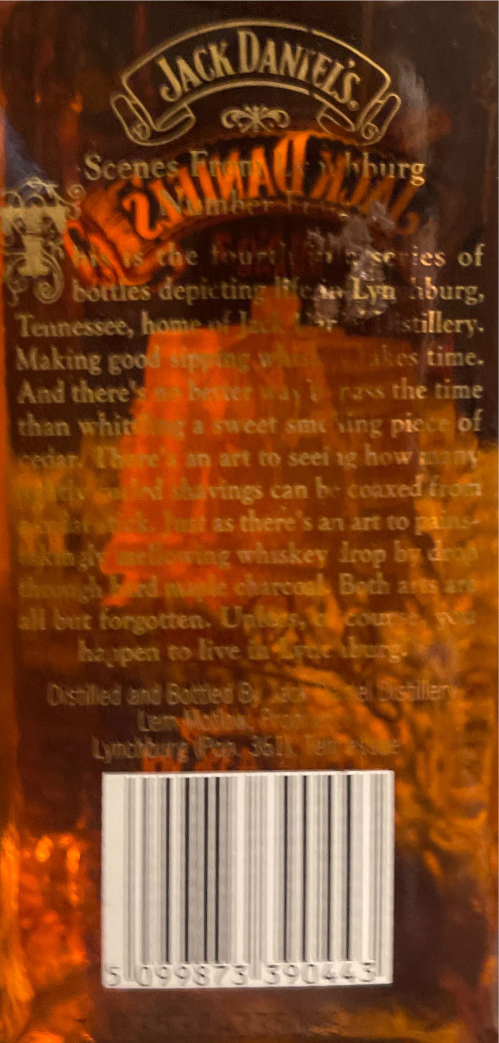 Scenes from Lynchburg #4 1L No Box - Jack Daniel’s (1 L) alcohol collectible [Barcode 5099873390443] - Main Image 2