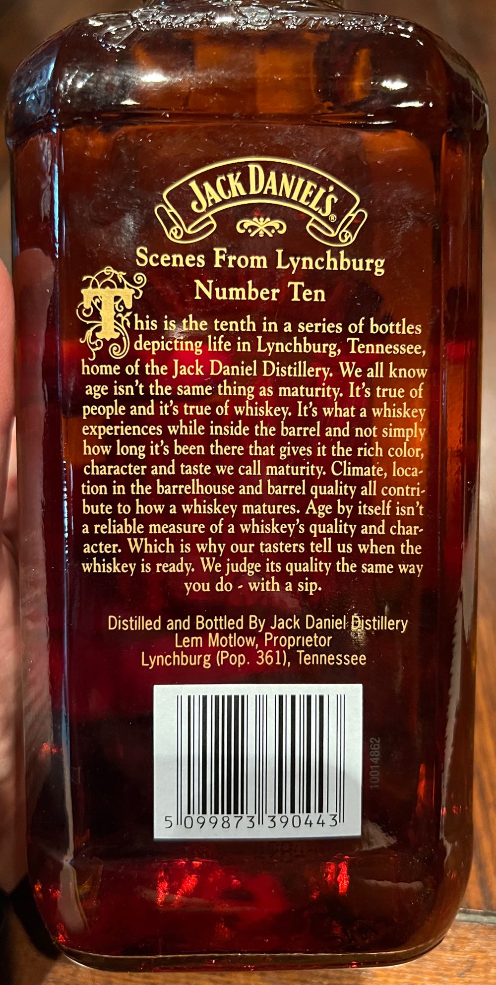Scenes from Lynchburg #10 - Jack Daniel’s (1 L) alcohol collectible [Barcode 5099873390443] - Main Image 4